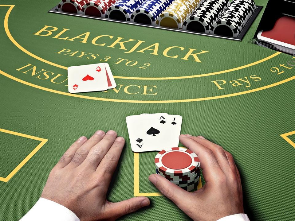 How are Blackjack cards?